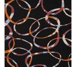 Punta Soft Print - Circles, Cognac
