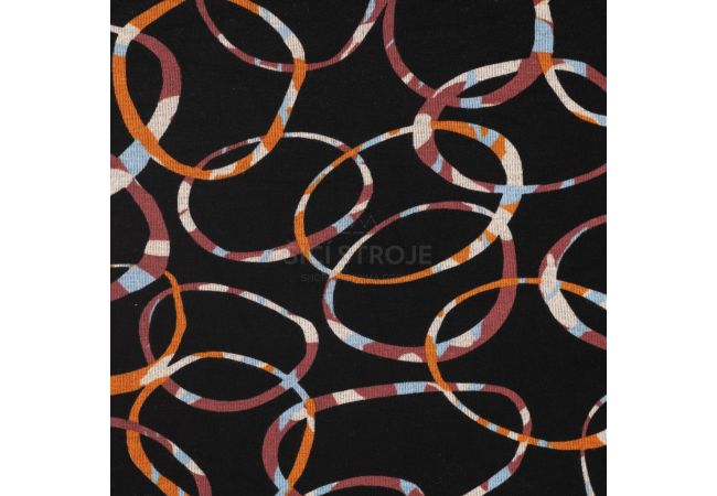 Punta Soft Print - Circles, Cognac