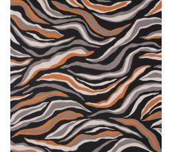 Nylon Mesh Print - Waves, Sand