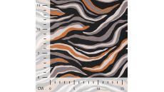 Nylon Mesh Print - Waves, Sand