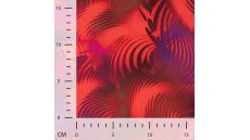 Nylon Mesh Print - Curly, Orange