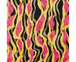 Rayon Spun Satin Print - Garland, Lime