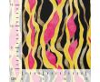 Rayon Spun Satin Print - Garland, Lime