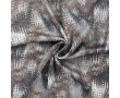 Rayon Spun Satin Print - Zigzag, Sand