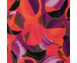 Rayon Spun Satin Print - Dots, Fuchsia