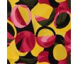 Rayon Spun Satin Print - Dots, Lime