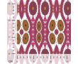 French Terry Print - Ethnic, Touch Fuchsia