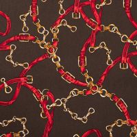 Cotton Elastan Print - Langgerold