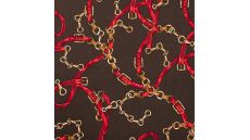 Cotton Elastan Print - Langgerold