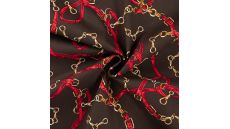 Cotton Elastan Print - Langgerold