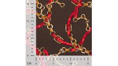 Cotton Elastan Print - Langgerold