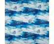Satin Print - Shells, Royal