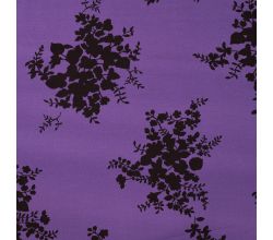 Fine Crepe Print - Purple