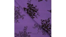 Fine Crepe Print - Purple