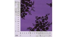 Fine Crepe Print - Purple