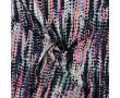 Viscose/EA Jersey Print, Knit Look, Black Green Rose (Ned)