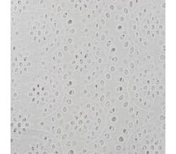 Cotton Embroidery De Luxe - White