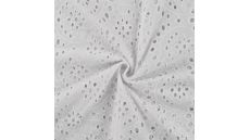 Cotton Embroidery De Luxe - White