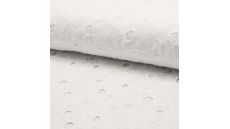 Cotton Embroidery De Luxe - White