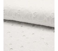 Cotton Embroidery De Luxe - White