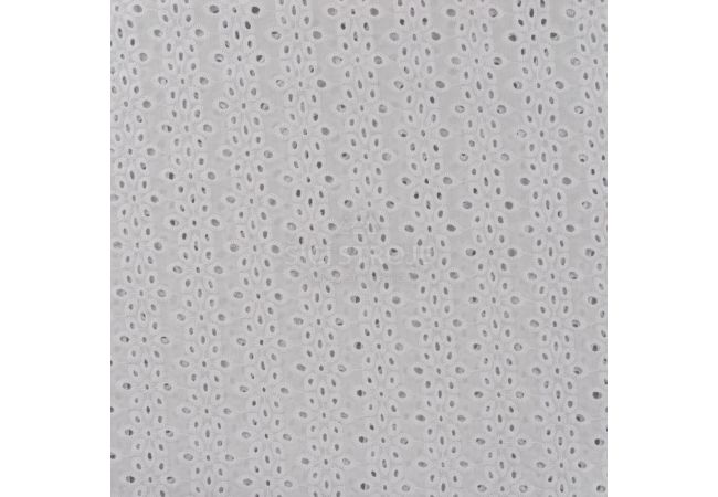 Cotton Embroidery De Luxe - White