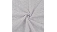 Cotton Embroidery De Luxe - White