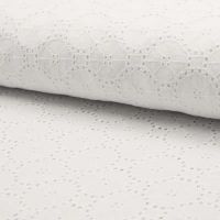 Cotton Embroidery De Luxe - White