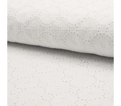 Cotton Embroidery De Luxe - White
