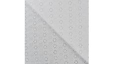 Cotton Embroidery De Luxe - White