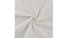 Cotton Embroidery De Luxe - Ecru