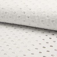 Cotton Embroidery De Luxe - White