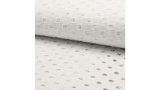 Cotton Embroidery De Luxe - White