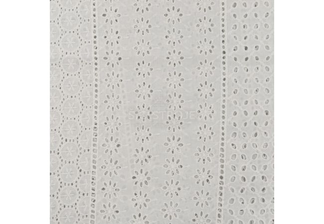 Cotton Embroidery De Luxe - Ecru