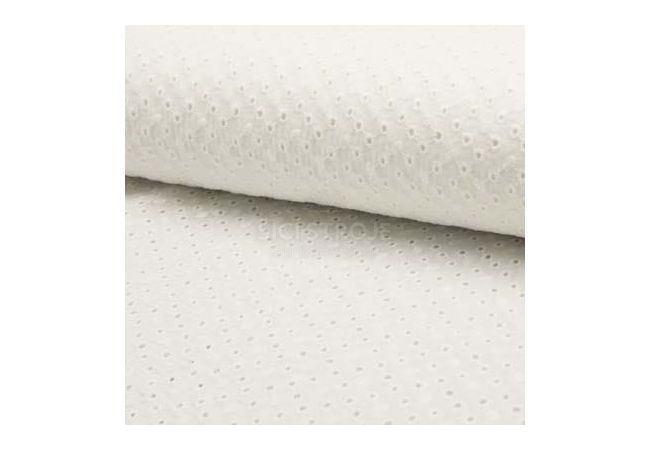Cotton Embroidery - Ecru