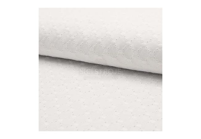 Cotton Embroidery - White