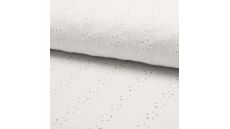 Cotton Embroidery - White
