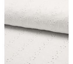 Cotton Embroidery - White