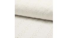 Cotton Embroidery - Ecru