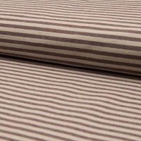 Bamboo Bengaline Stripe - Brown