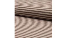 Bamboo Bengaline Stripe - Brown