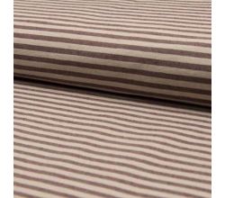 Bamboo Bengaline Stripe - Brown