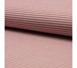 Bamboo Bengaline Stripe - Red