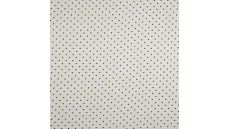 Chifone Dots - White Black