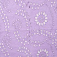 Cotton Embroidery - Lilac