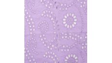 Cotton Embroidery - Lilac