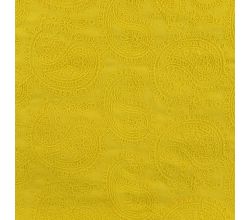 Cotton Embroidery Evy - Yellow