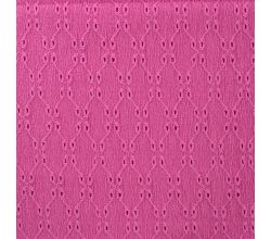 Crincle Embroidery - Fuchsia