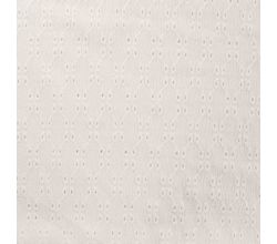 Crincle Embroidery - Optical White