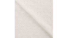 Crincle Embroidery - Optical White