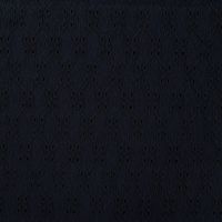 Crincle Embroidery - Navy